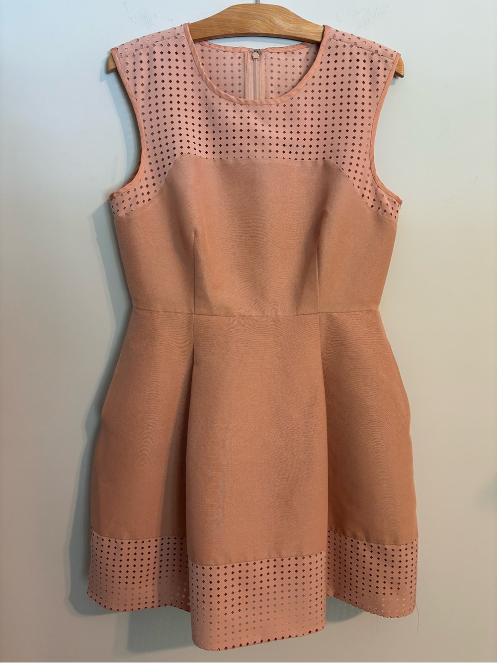 J. Crew Blush Peach Aline Dress